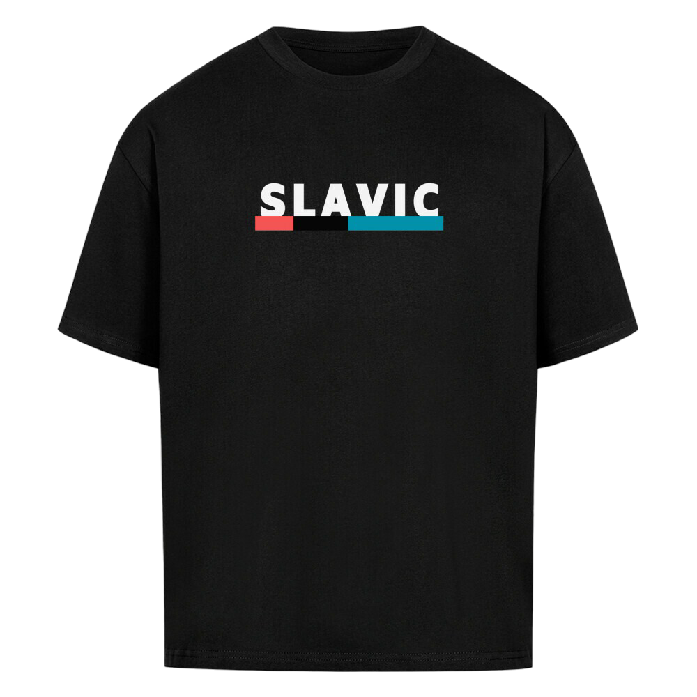 Slavic Streetstyle - Oversized T-Shirt Beidseitig bedruckt