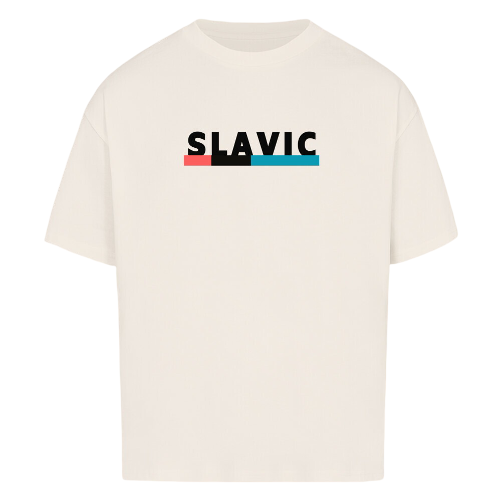 Slavic Streetstyle - Oversized T-Shirt Beidseitig bedruckt