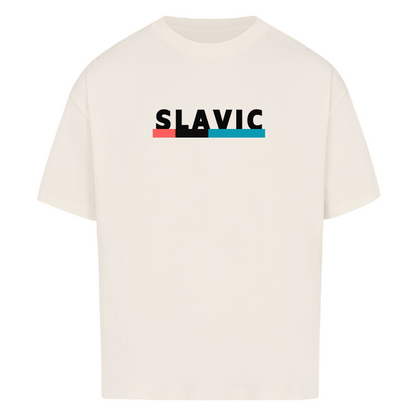 Slavic Streetstyle - Oversized T-Shirt Beidseitig bedruckt