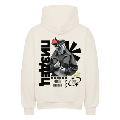 PEEZ-DYETS Streetstyle - Oversized Hoodie Beidseitig bedruckt