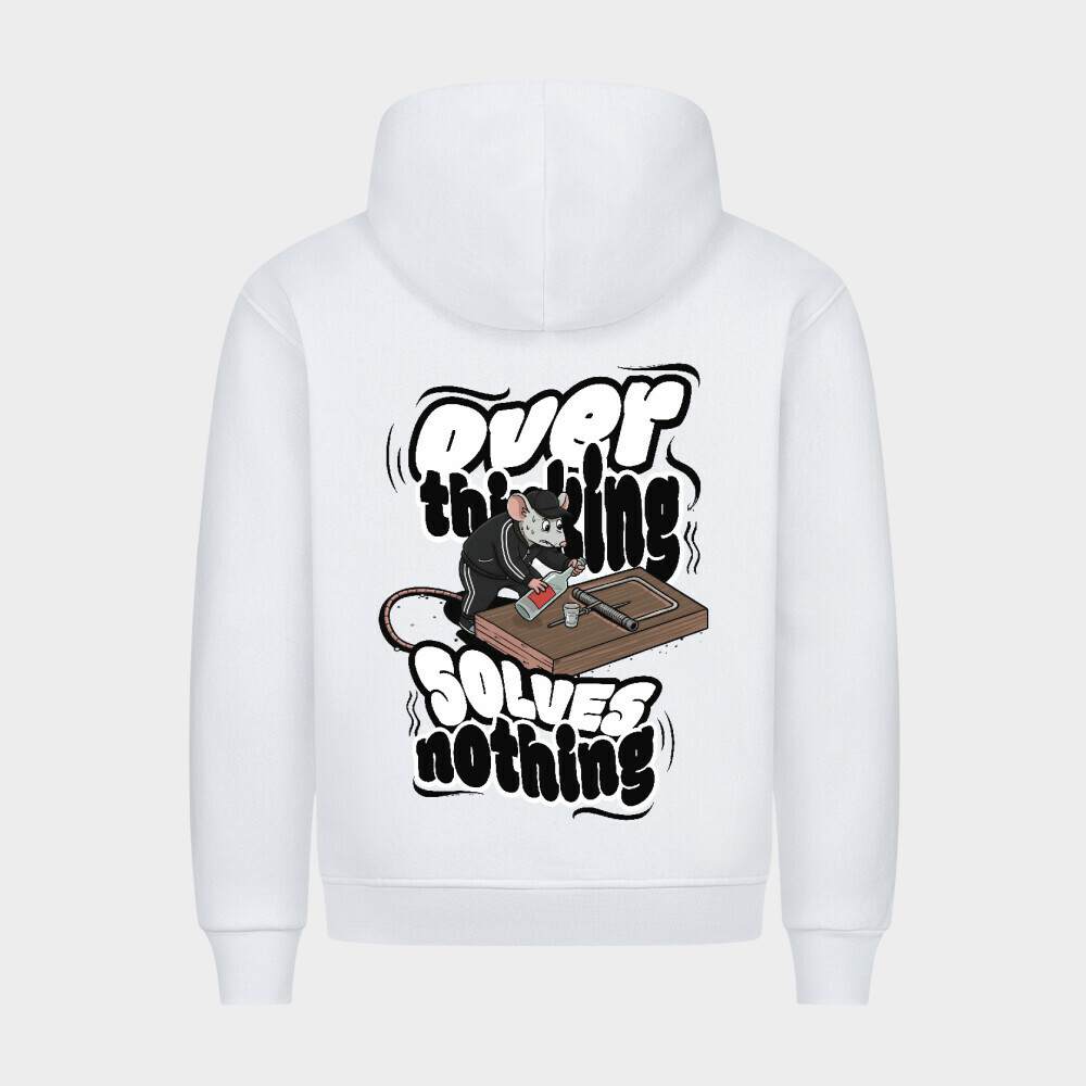 over thinking Vodka Maus - Premium Hoodie