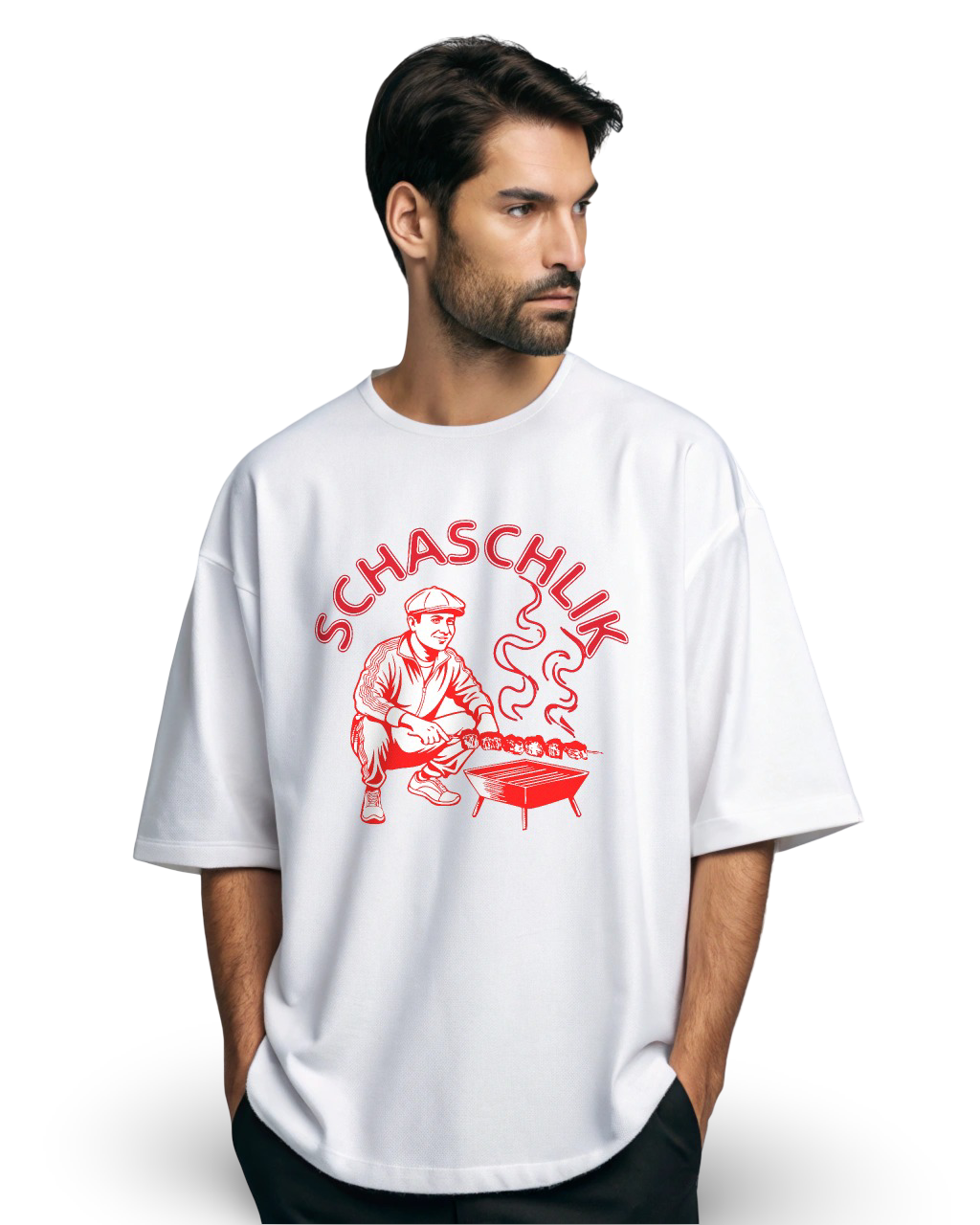 Schaschlik - Premium Oversize T-Shirt