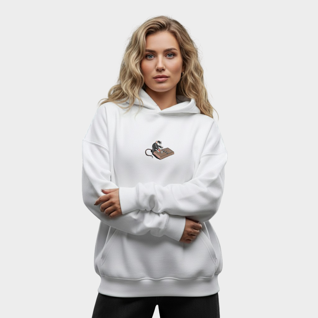 over thinking Vodka Maus - Premium Hoodie