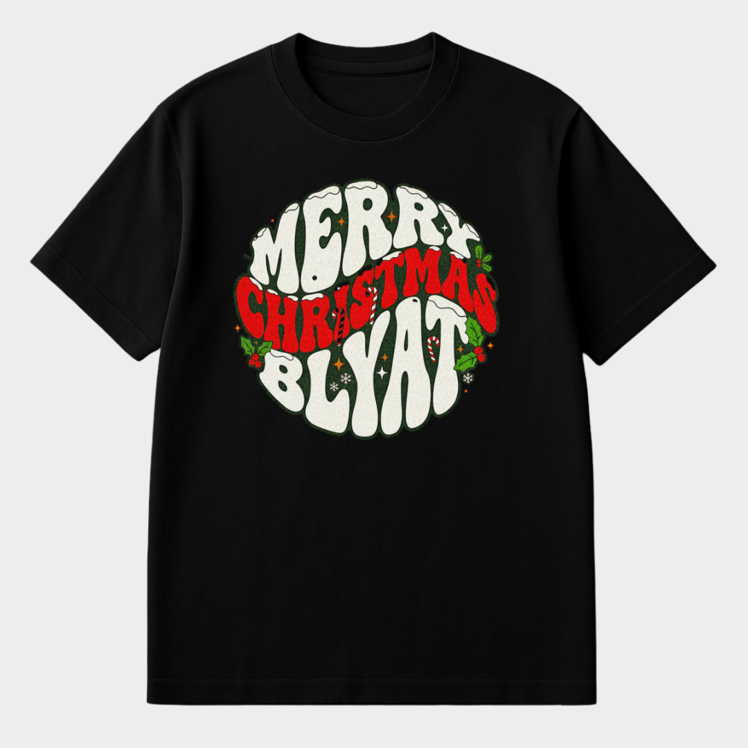 Merry Christmas Blyat - Premium T-Shirt