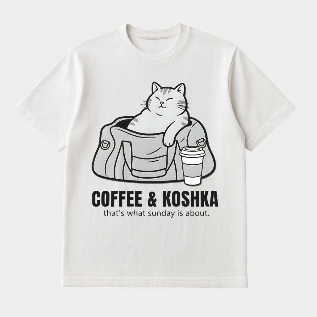 Coffee & Koshka - Premium T-Shirt