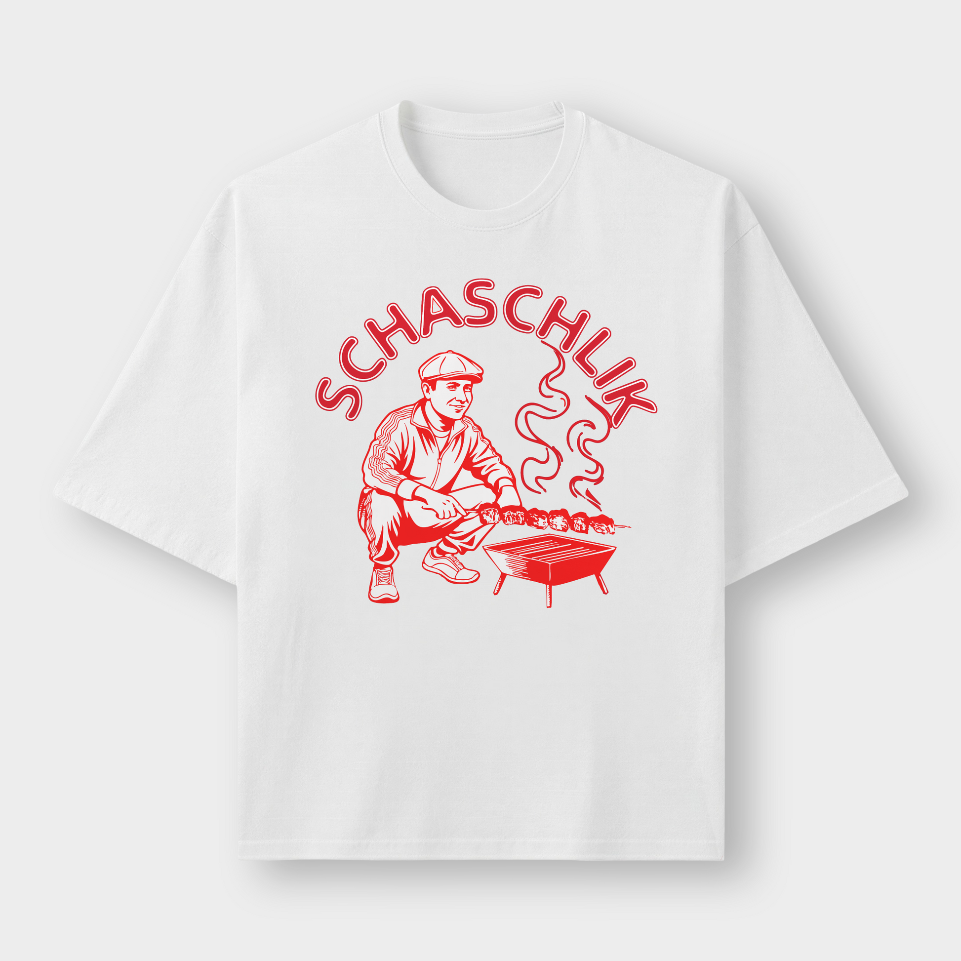 Schaschlik - Premium Oversize T-Shirt