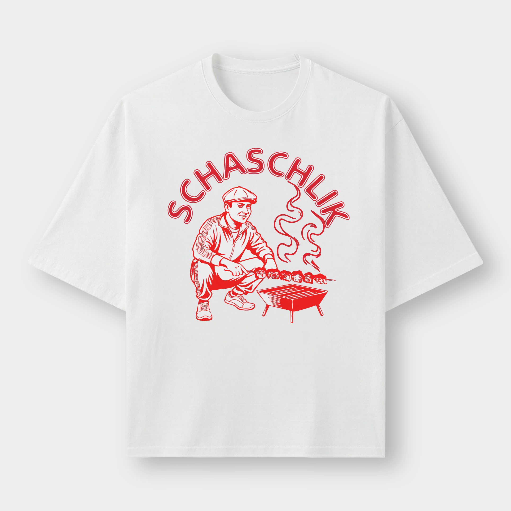 Schaschlik - Premium Oversize T-Shirt