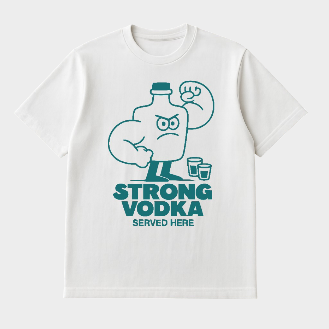 Strong Vodka - Premium T-Shirt