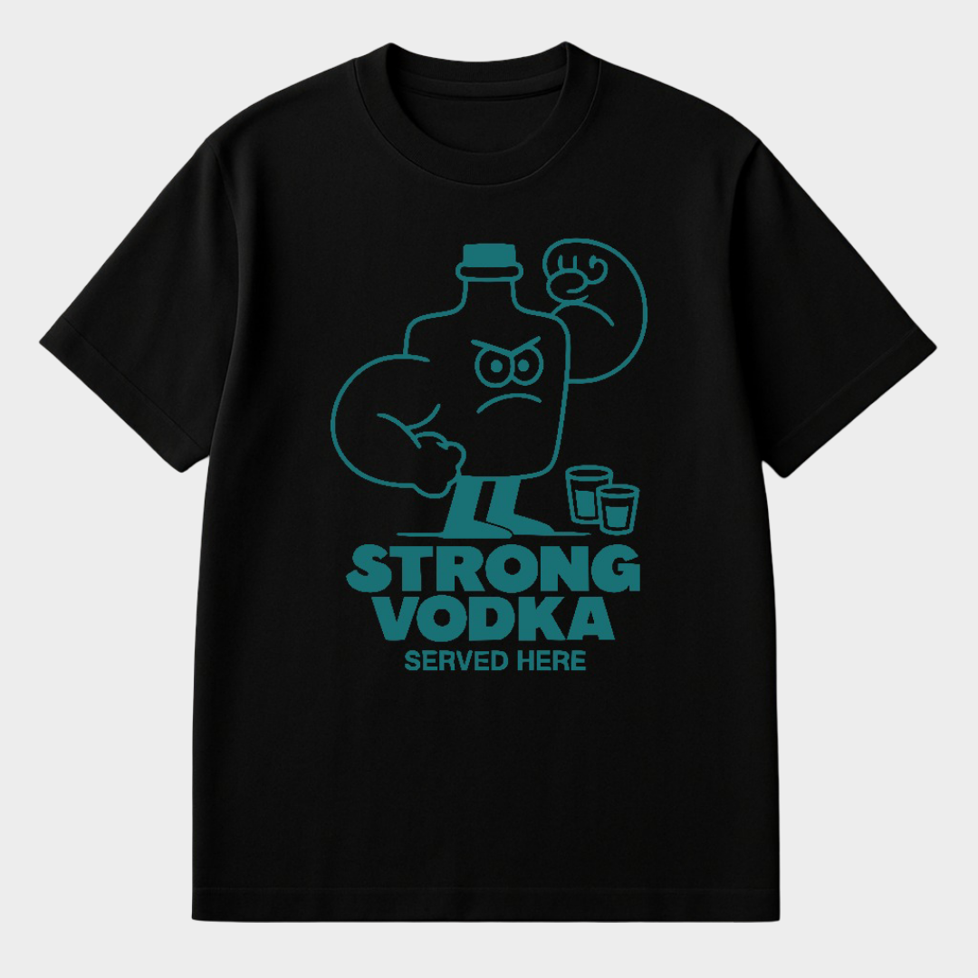 Strong Vodka - Premium T-Shirt