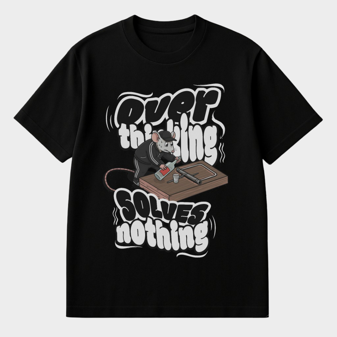 over thinking Vodka Maus - Premium T-Shirt