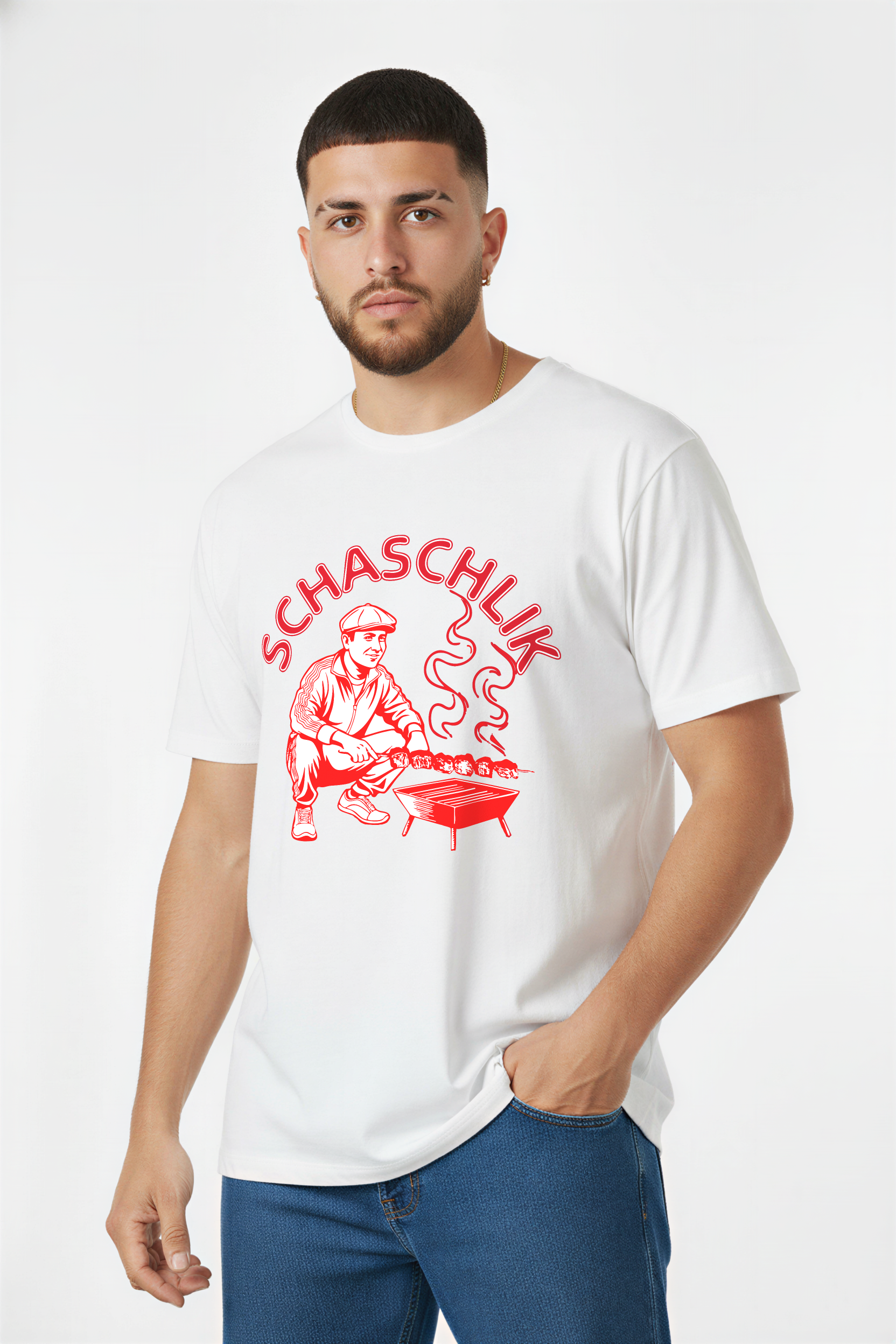 Schaschlik - Premium T-Shirt